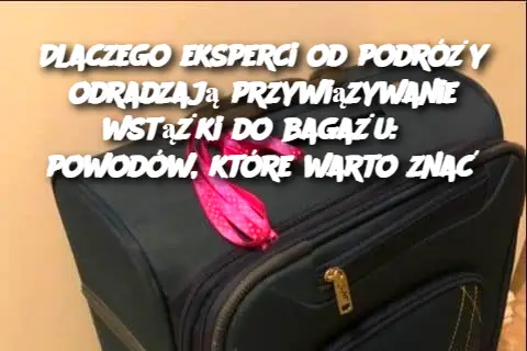 Dlaczego eksperci od podróży odradzają przywiązywanie wstążki do bagażu: 5 powodów, które warto znać