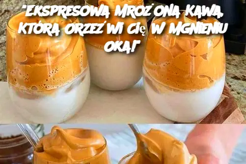 Ekspresowa Mrożona Kawa, Która Orzeźwi Cię w Mgnieniu Oka!