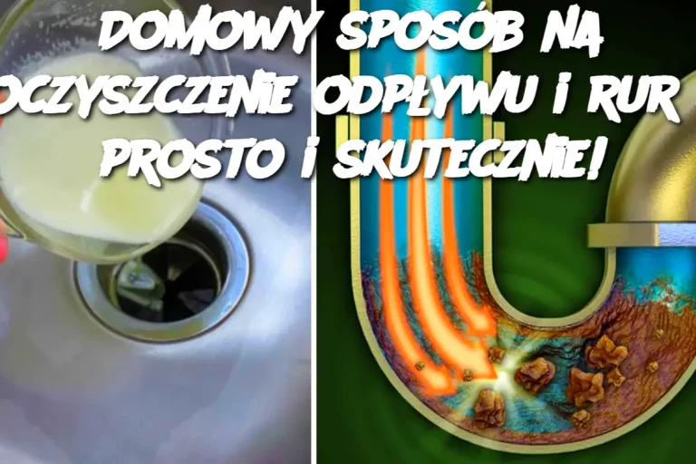 Domowy sposób na oczyszczenie odpływu i rur – prosto i skutecznie!