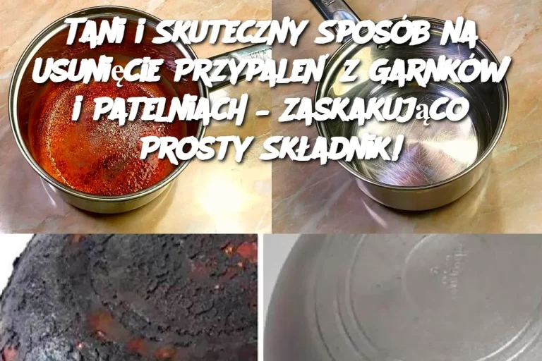 Tani i Skuteczny Sposób na Usunięcie Przypaleń z Garnków i Patelniach – Zaskakująco Prosty Składnik!