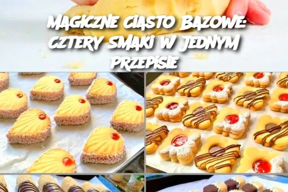 Magiczne Ciasto Bazowe: Cztery Smaki w Jednym Przepisie