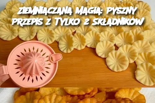 Ziemniaczana Magia: Pyszny Przepis z Tylko 2 Składników