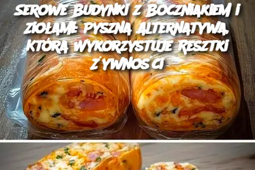 Serowe Budynki z Boczniakiem i Ziołami: Pyszna Alternatywa, Która Wykorzystuje Resztki Żywności