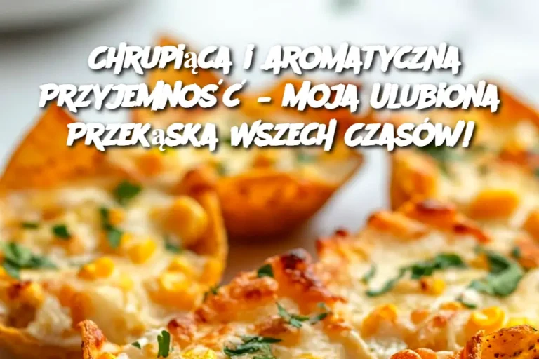 Chrupiąca i Aromatyczna Przyjemność – Moja Ulubiona Przekąska Wszech Czasów!