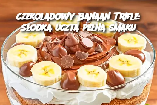 Czekoladowy Banaan Trifle: Słodka uczta pełna smaku