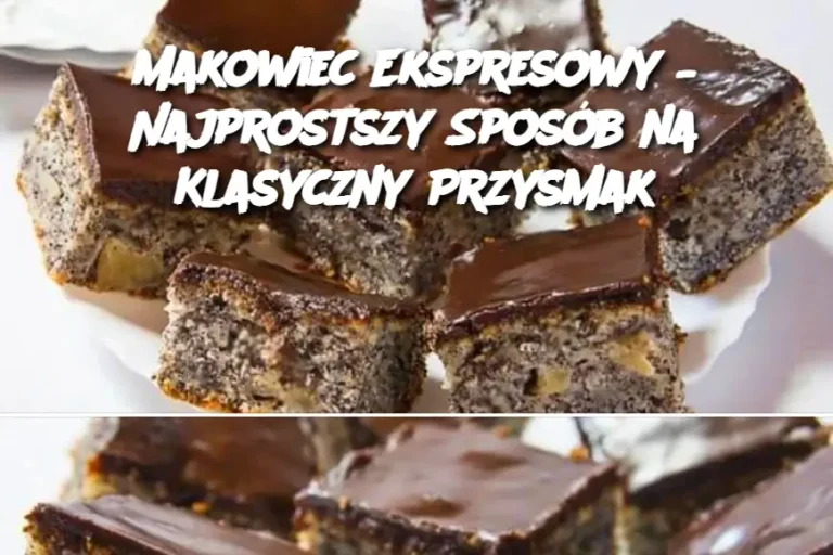 Makowiec Ekspresowy – Najprostszy Sposób na Klasyczny Przysmak