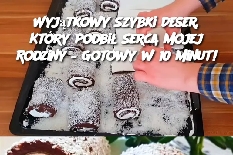 Wyjątkowy Szybki Deser, Który Podbił Serca Mojej Rodziny – Gotowy w 10 Minut!