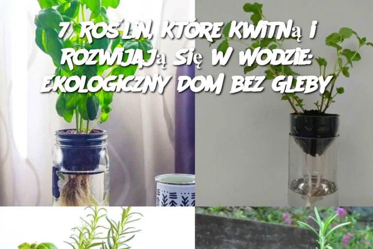 7 Roślin, Które Kwitną i Rozwijają Się w Wodzie: Ekologiczny Dom bez Gleby