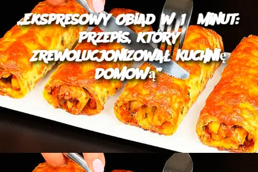 „Ekspresowy Obiad w 15 Minut: Przepis, który Zrewolucjonizował Kuchnię Domową”