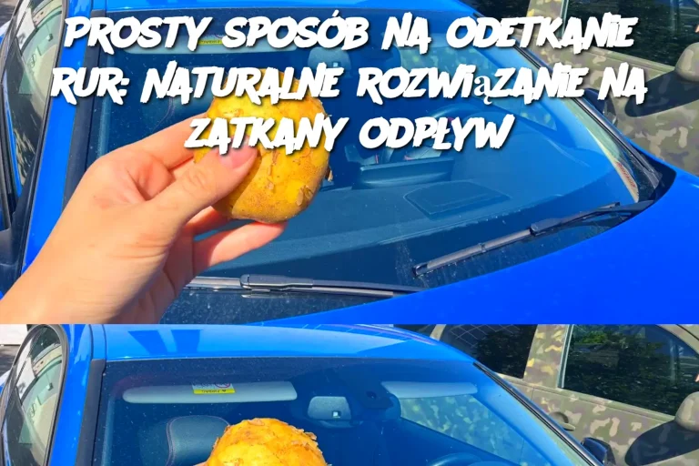 Prosty sposób na odetkanie rur: Naturalne rozwiązanie na zatkany odpływ