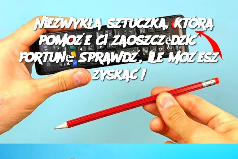 Niezwykła sztuczka, która pomoże Ci zaoszczędzić fortunę: Sprawdź, ile możesz zyskać!