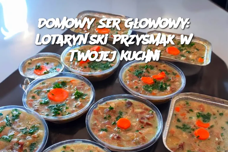 Domowy Ser Głowowy: Lotaryński Przysmak w Twojej Kuchni