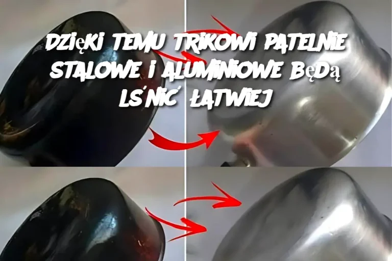 Dzięki temu trikowi patelnie stalowe i aluminiowe będą lśnić łatwiej