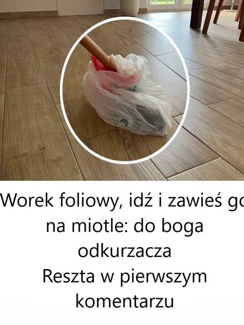 Rewolucja w Sprzątaniu: Jak Worek Foliowy i Miotła Mogą Zastąpić Odkurzacz?