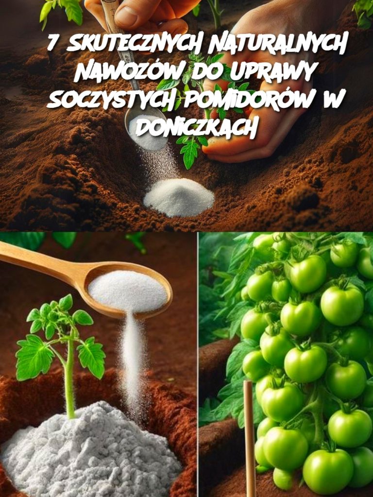 7 Skutecznych Naturalnych Nawozów do Uprawy Soczystych Pomidorów w Doniczkach